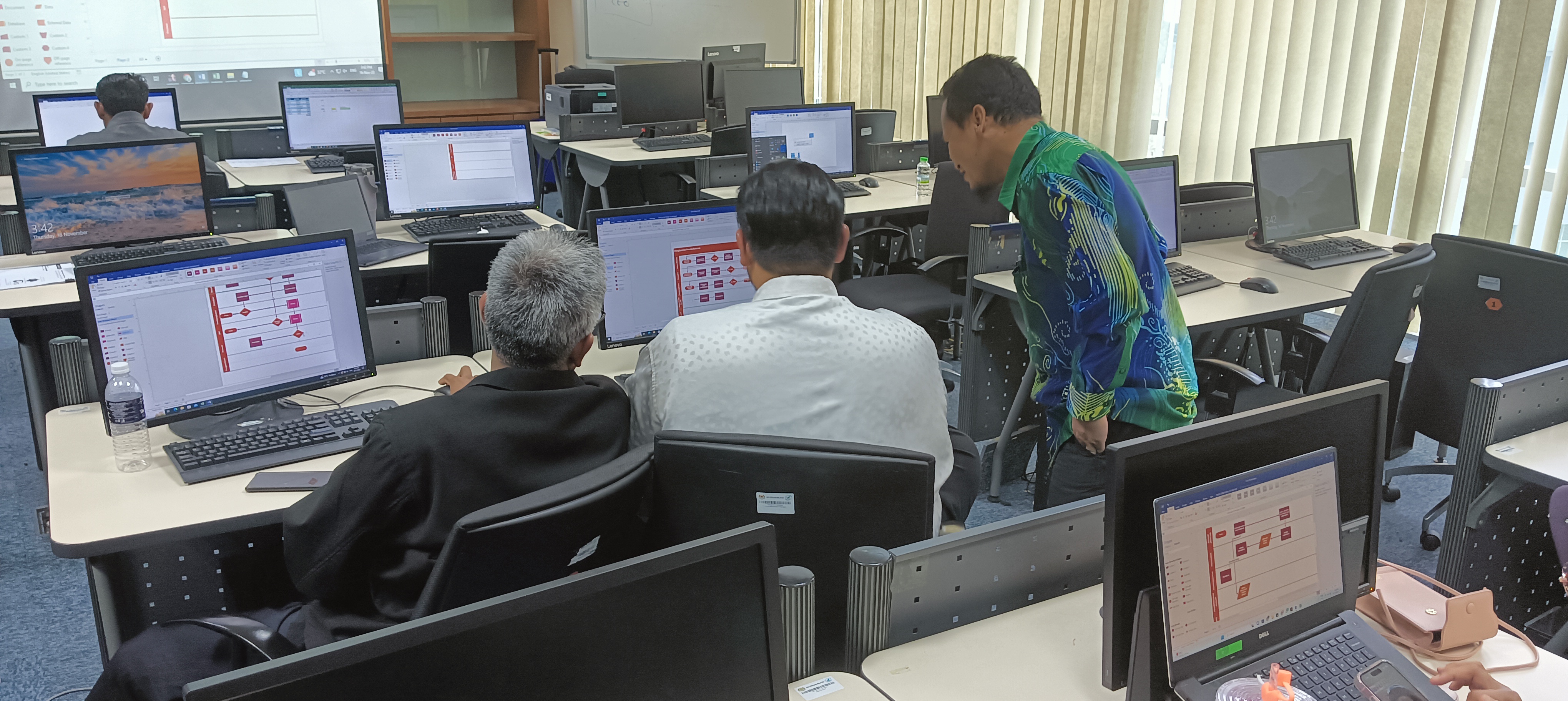 carta organisasi visio