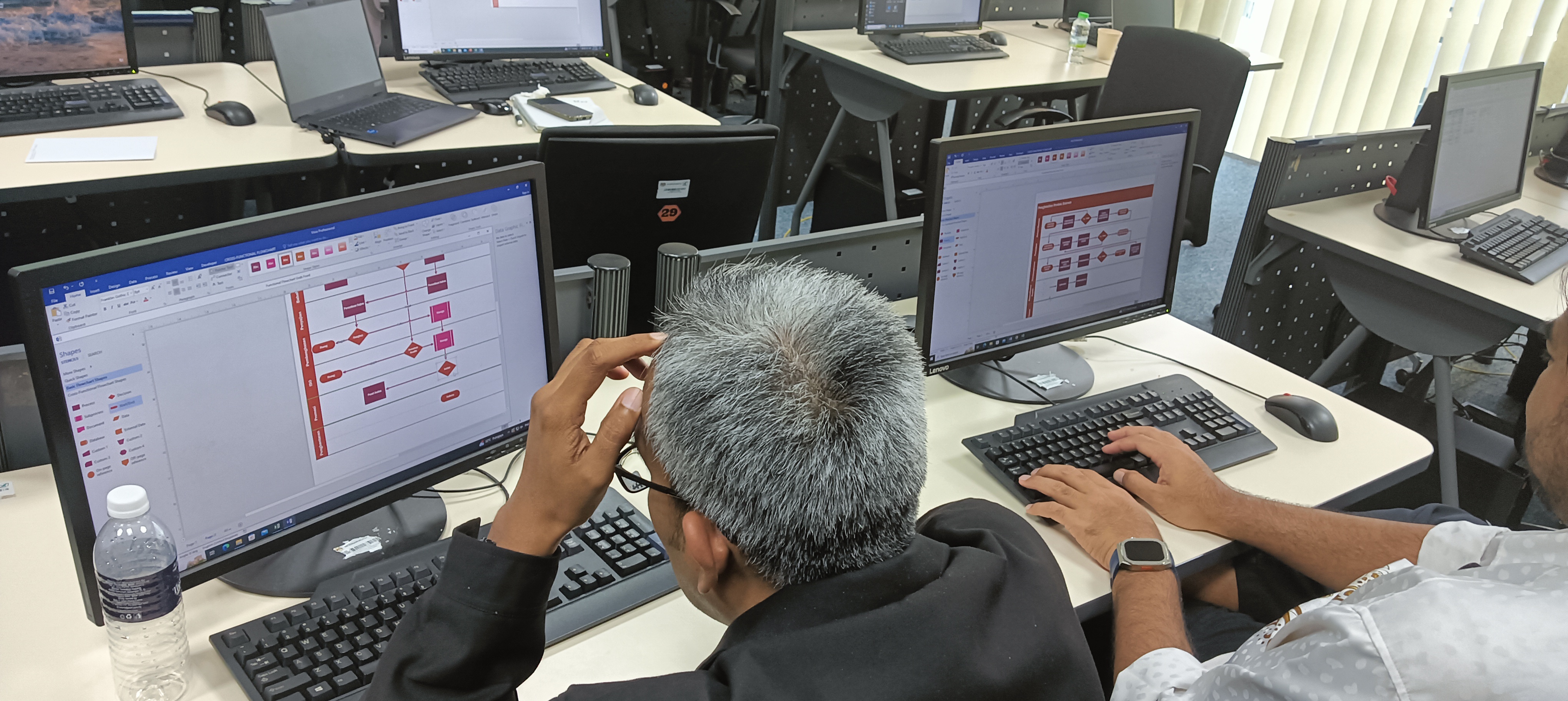 carta organisasi visio